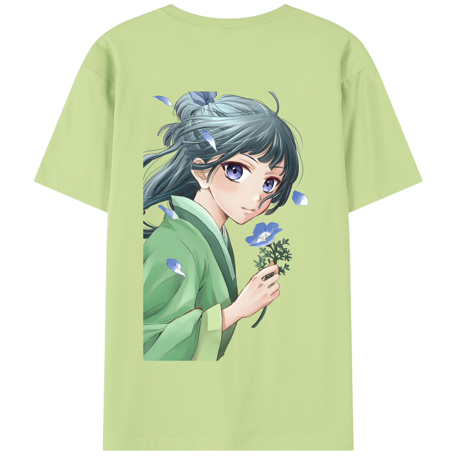 （画像用） 薬屋のひとりごと The Apothecary Diaries 綿100％半袖Tシャツ（背面プリント）